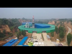 ماشین ماشین آلات موتورهای چرخشی برای خشک کردن و سوزاندن آجر