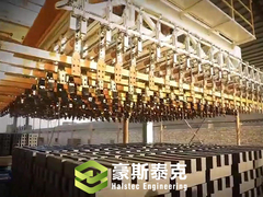 فریم استایل کردن خشت آجر اکسترویدر آتش برای استایل آجر با ظرفیت 25000 آجر / ساعت