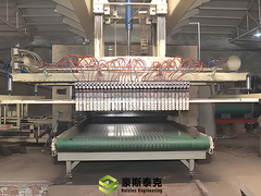 ماشین انباشت آجر خاکستری برای خط تولید آجر