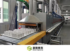 نگاهی دقیق تر: ماشین ساخت آجر خاک رس توخالی دستگاه قالب گیری بلوک توخالی با کوره غلتکی